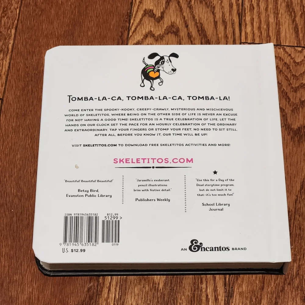 New Skeletitos Kids Learning Book - Black and White